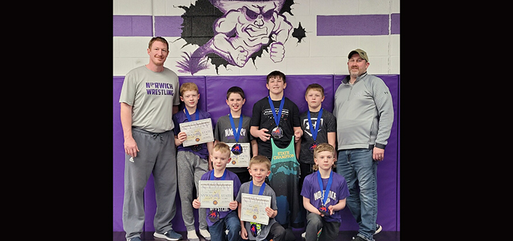 Norwich Pee Wee Wrestlers compete at NY State Championship